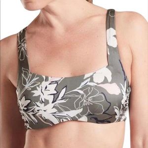 Athleta Bikini Top 34D 34DD Underwire aqualuxe
